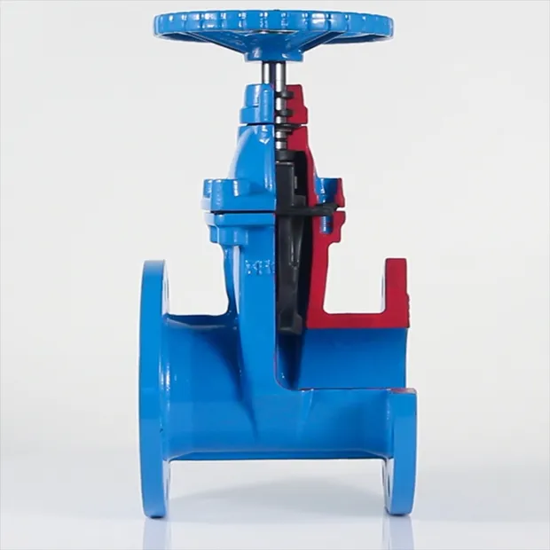 Ductile Iron/Wcb/Stainless Steel Industrial Control Gate Valve with Resilient Seating
