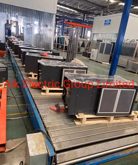 DC 인버터 압축기를 갖춘 수냉식 패키지 에어컨 시스템